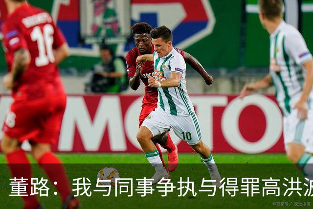 董路：我与同事争执与得罪高洪波，无关致命错误